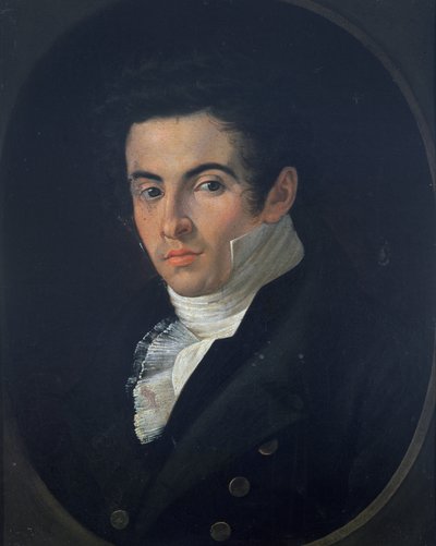 Retrato de Vincenzo Bellini de Giuseppe Cammarano